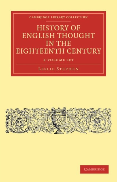 History of English Thought in the Eighteenth Century 2 Volume Set, Mixed media product Book