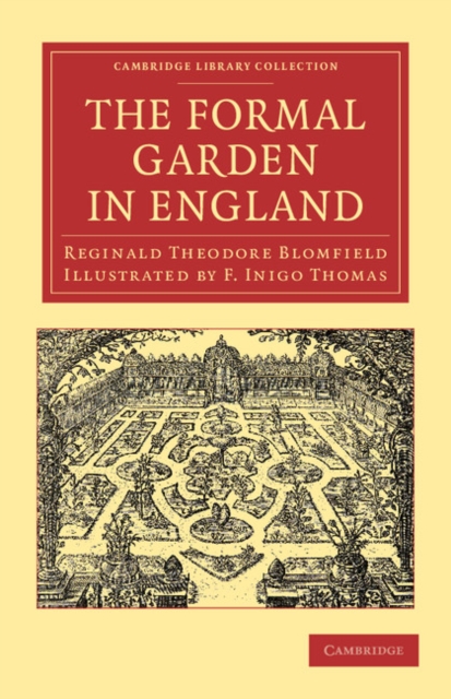 The Formal Garden in England, Paperback / softback Book