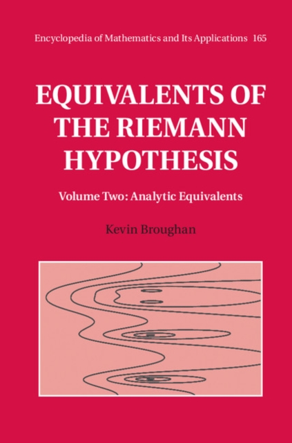 Equivalents of the Riemann Hypothesis: Volume 2, Analytic Equivalents, EPUB eBook