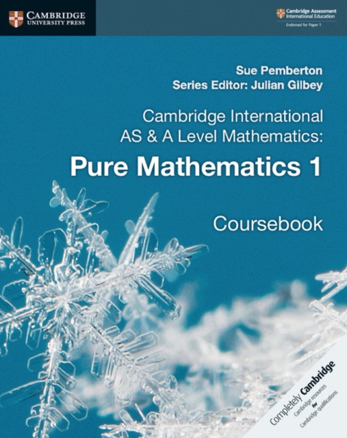 Cambridge International AS & A Level Mathematics: Pure Mathematics 1 Coursebook, Paperback / softback Book