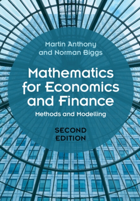 Mathematics for Economics and Finance : Methods and Modelling, Paperback / softback Book