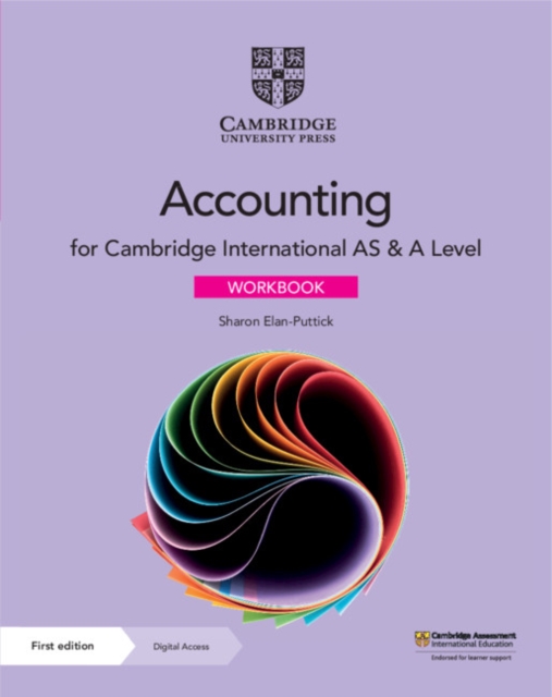 Cambridge International AS & A Level Accounting Workbook with Digital Access (2 Years), Multiple-component retail product Book