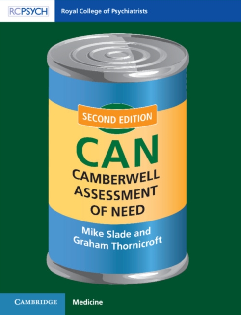 Camberwell Assessment of Need (CAN), PDF eBook