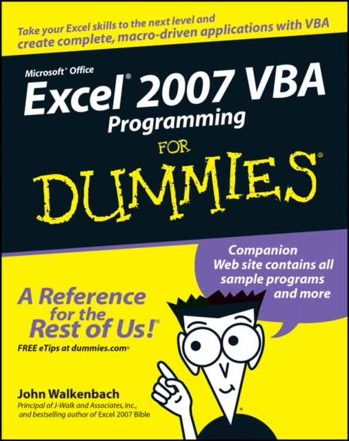 Excel 2007 VBA Programming For Dummies, EPUB eBook