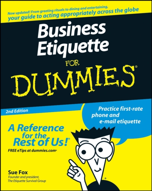 Business Etiquette For Dummies, EPUB eBook