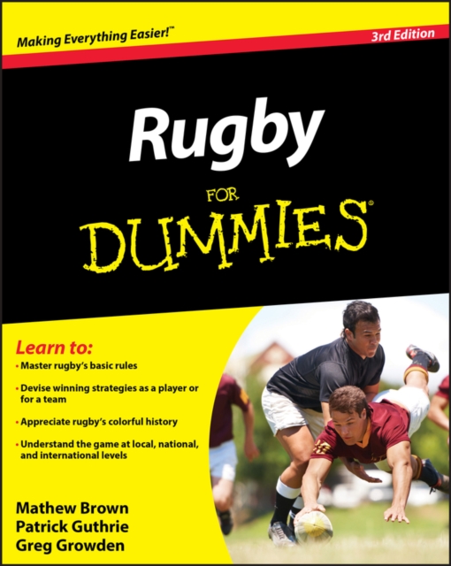 Rugby For Dummies, EPUB eBook