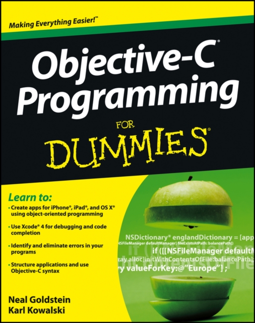 Objective-C Programming For Dummies, PDF eBook