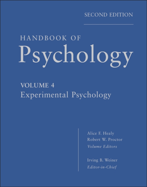 Handbook of Psychology, Experimental Psychology, EPUB eBook