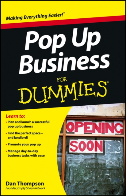 Pop-Up Business For Dummies, EPUB eBook