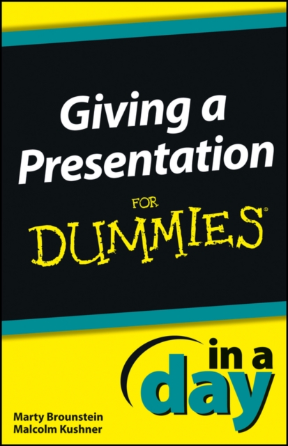 Giving a Presentation In a Day For Dummies, EPUB eBook
