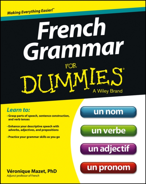 French Grammar For Dummies, EPUB eBook