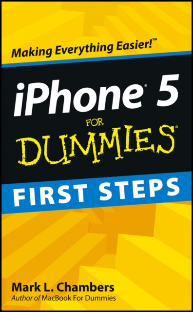 iPhone 5 First Steps For Dummies, EPUB eBook