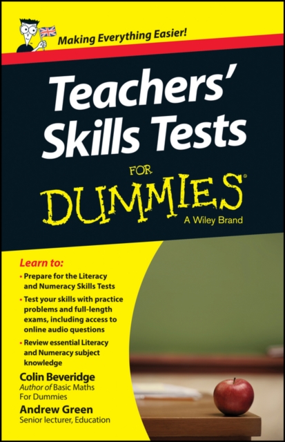 Teacher's Skills Tests For Dummies, Paperback / softback Book