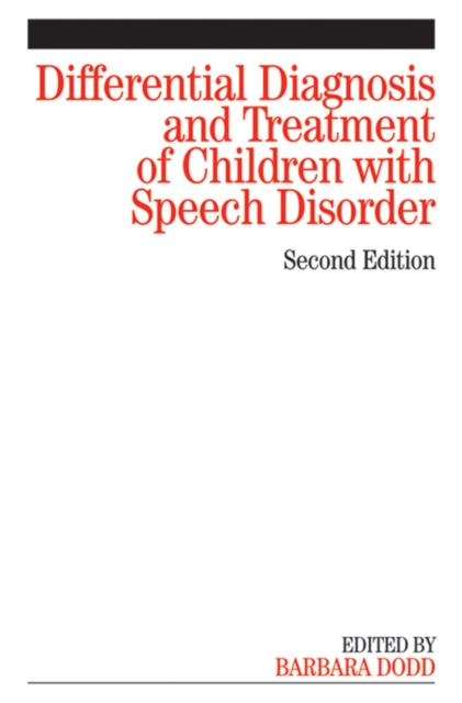 Differential Diagnosis and Treatment of Children with Speech Disorder, EPUB eBook