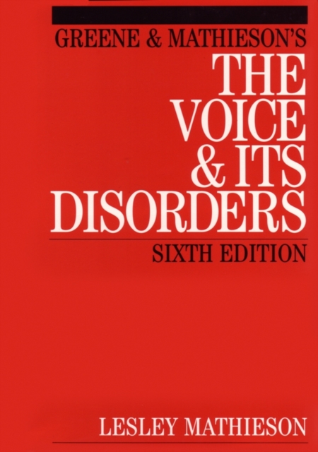 Greene and Mathieson's the Voice and its Disorders, EPUB eBook