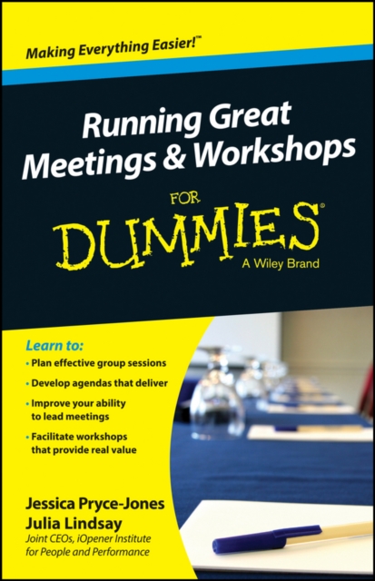 Running Great Meetings and Workshops For Dummies, PDF eBook