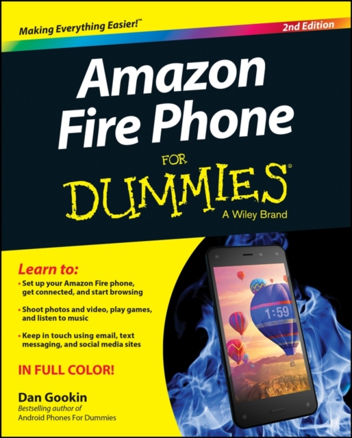 Amazon Fire Phone For Dummies, Paperback Book
