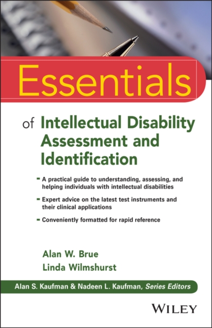 Essentials of Intellectual Disability Assessment and Identification, Paperback / softback Book