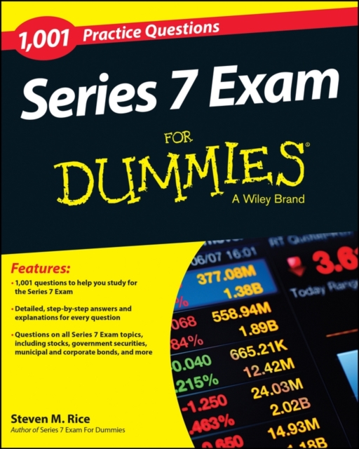 Series 7 Exam For Dummies : 1,001 Practice Questions, PDF eBook