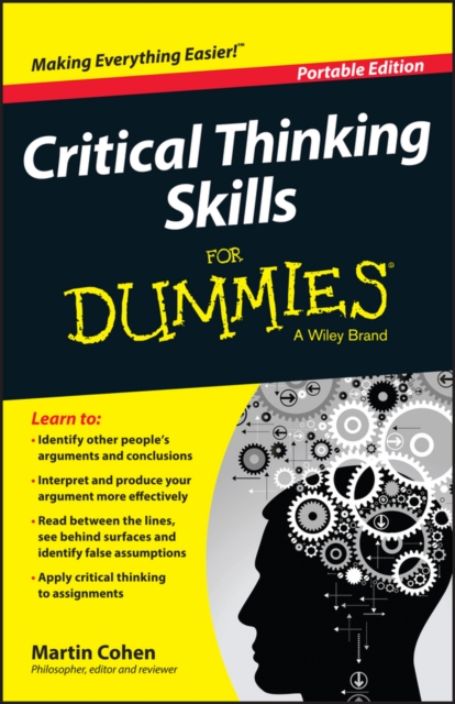 Critical Thinking Skills For Dummies, EPUB eBook