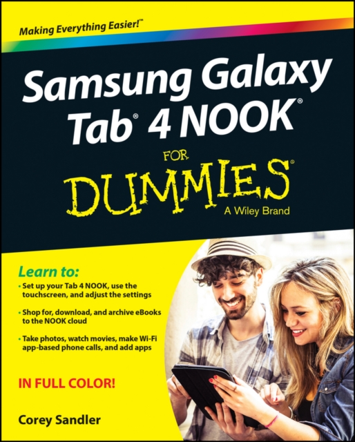 Samsung Galaxy Tab 4 NOOK For Dummies, EPUB eBook