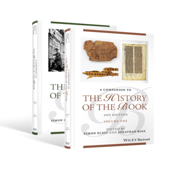 Companion to the History of the Book, 2 Volume Set, Hardback Book