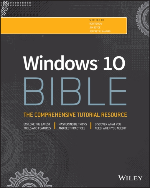 Windows 10 Bible, PDF eBook