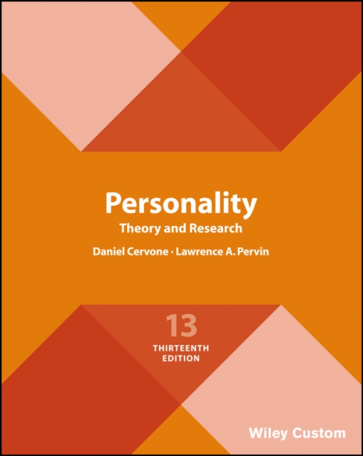 Personality : Theory and Research, Paperback / softback Book