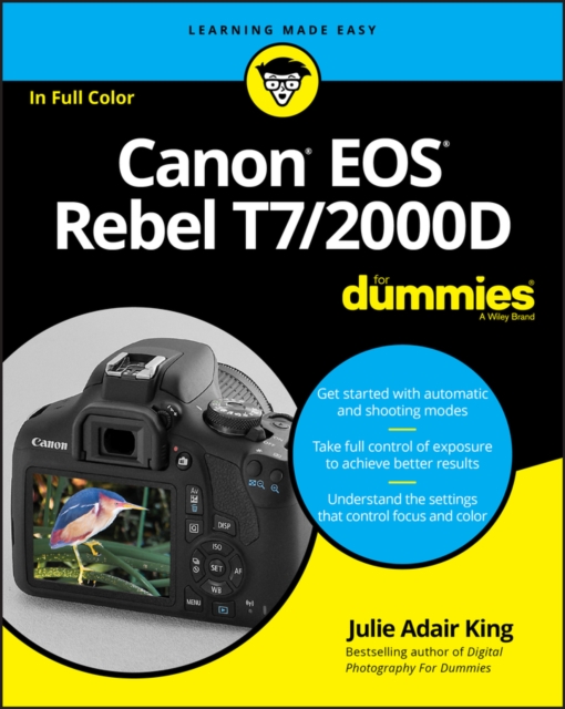 Canon EOS Rebel T7/2000D For Dummies, EPUB eBook