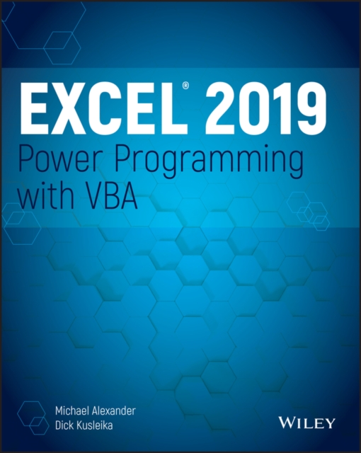 Excel 2019 Power Programming with VBA, PDF eBook
