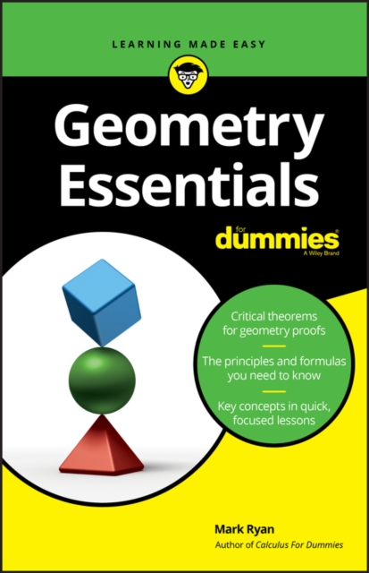 Geometry Essentials For Dummies, PDF eBook