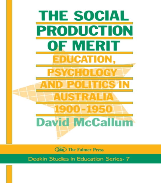 The Social Production Of Merit, EPUB eBook