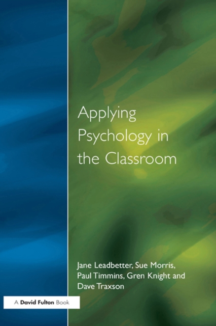 Applying Psychology in the Classroom, PDF eBook