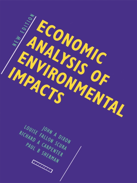 Economic Analysis of Environmental Impacts, EPUB eBook