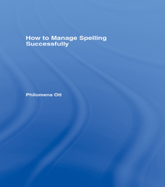 How to Manage Spelling Successfully, PDF eBook