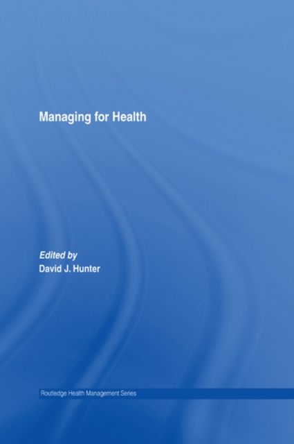 Managing for Health, PDF eBook