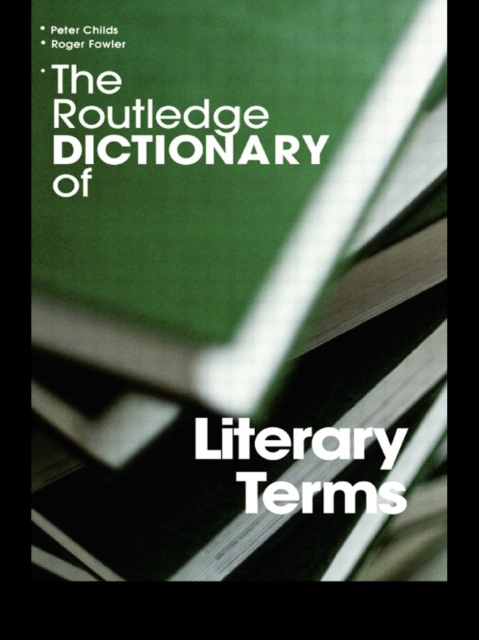The Routledge Dictionary of Literary Terms, EPUB eBook