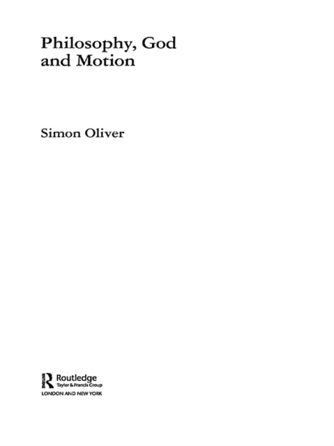 Philosophy, God and Motion, PDF eBook