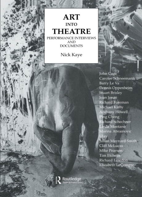 Art Into Theatre : Performance Interviews and Documents, EPUB eBook