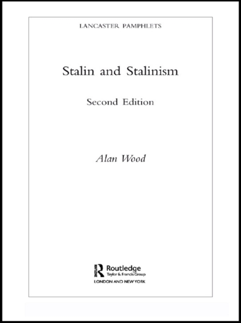 Stalin and Stalinism, EPUB eBook
