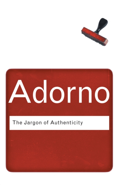 The Jargon of Authenticity, PDF eBook