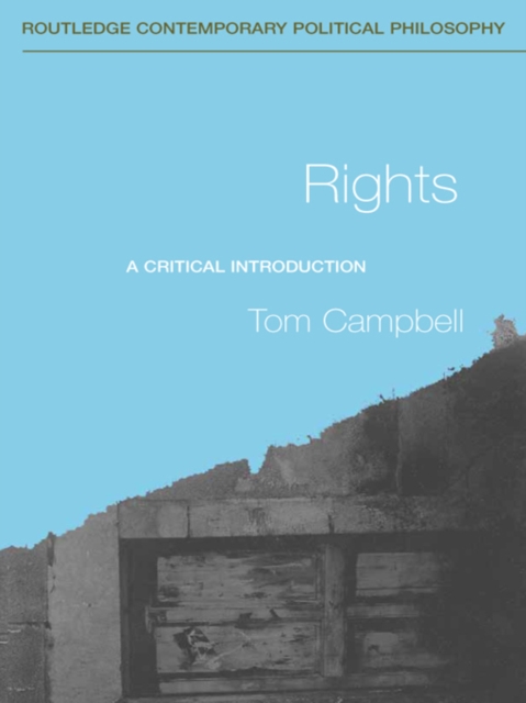 Rights : A Critical Introduction, PDF eBook