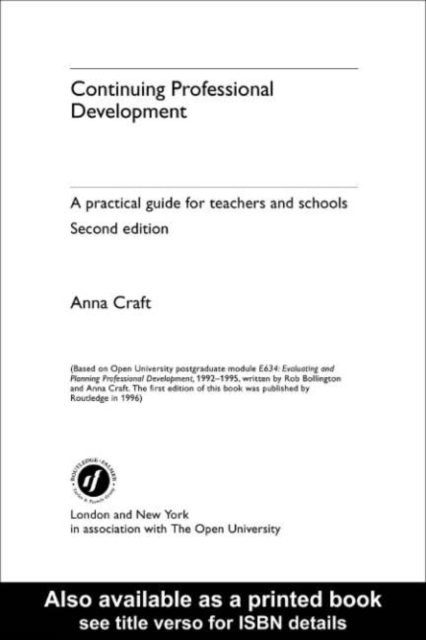 Continuing Professional Development : A Practical Guide for Teachers and Schools, PDF eBook