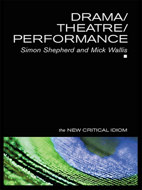 Drama/Theatre/Performance, PDF eBook