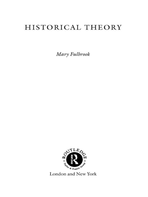 Historical Theory, EPUB eBook