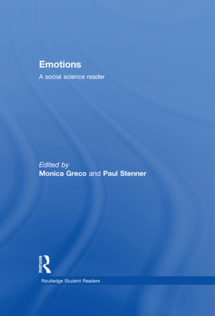 Emotions : A Social Science Reader, EPUB eBook