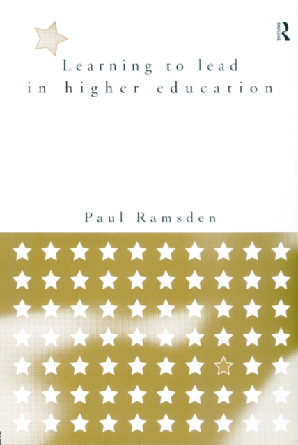 Learning to Lead in Higher Education, PDF eBook
