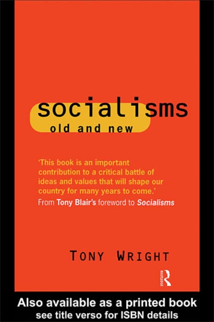 Socialisms: Old and New, EPUB eBook
