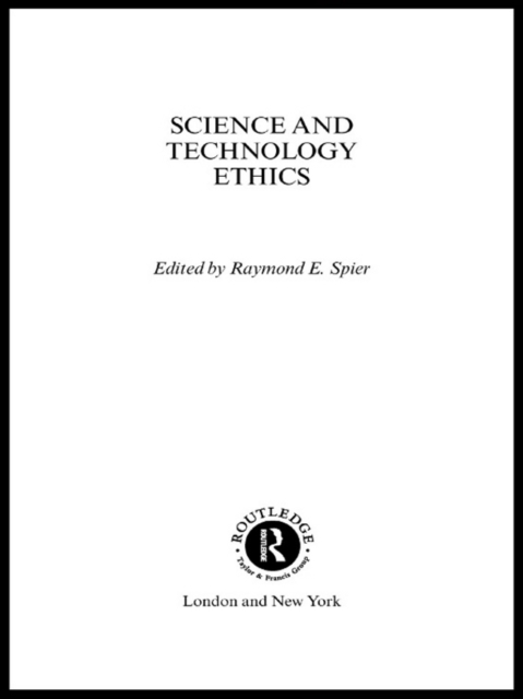 Science and Technology Ethics, EPUB eBook