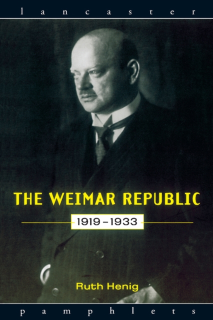 The Weimar Republic 1919-1933, EPUB eBook